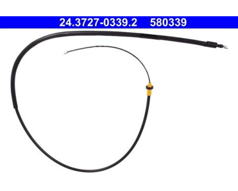 Cable, parking brake 24.3727-0339.2 ATE, Image 2