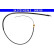 Cable, parking brake 24.3727-0339.2 ATE, Thumbnail 2