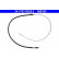 Cable, parking brake 24.3727-0355.2 ATE, Thumbnail 2
