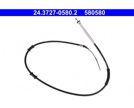 Cable, parking brake 24.3727-0580.2 ATE, Image 2