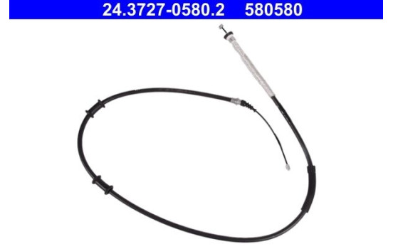 Cable, parking brake 24.3727-0580.2 ATE, Image 2
