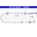 Cable, parking brake 24.3727-0583.2 ATE