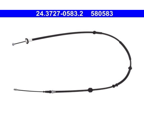 Cable, parking brake 24.3727-0583.2 ATE, Image 2