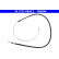 Cable, parking brake 24.3727-0844.2 ATE, Thumbnail 2