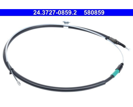Cable, parking brake 24.3727-0859.2 ATE, Image 2