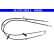 Cable, parking brake 24.3727-3502.2 ATE