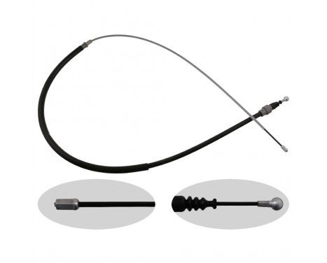 Cable, parking brake 24412 FEBI