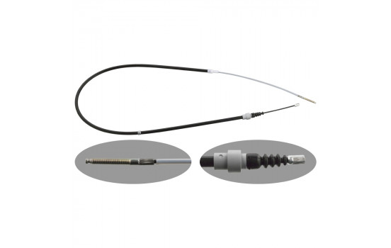 Cable, parking brake 27154 FEBI