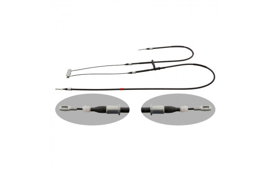 Cable, parking brake 29305 FEBI