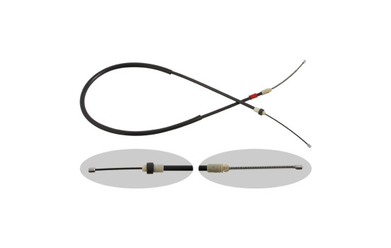Cable, parking brake 29363 FEBI