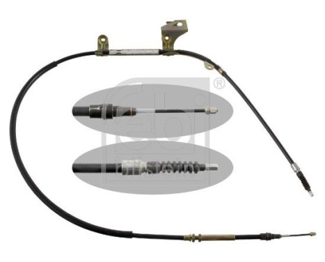 Cable, parking brake 32464 FEBI, Image 2