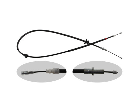 Cable, parking brake 33159 FEBI