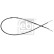Cable, parking brake 34394 FEBI, Thumbnail 2