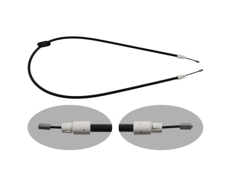 Cable, parking brake 34904 FEBI