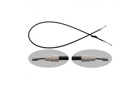 Cable, parking brake 34906 FEBI