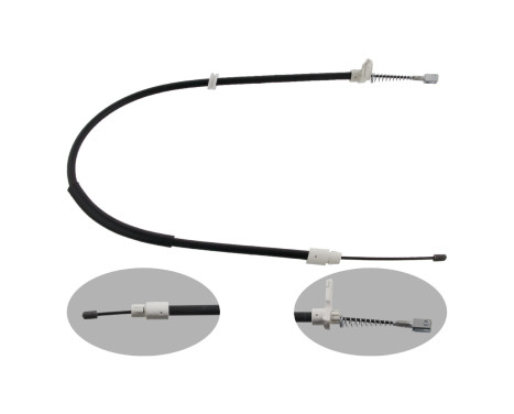 Cable, parking brake 34912 FEBI