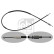 Cable, parking brake 36935 FEBI, Thumbnail 2