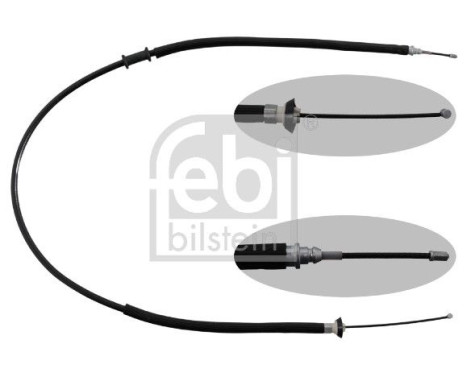 Cable, parking brake 49619 FEBI, Image 2