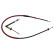 Cable, parking brake 49621 FEBI