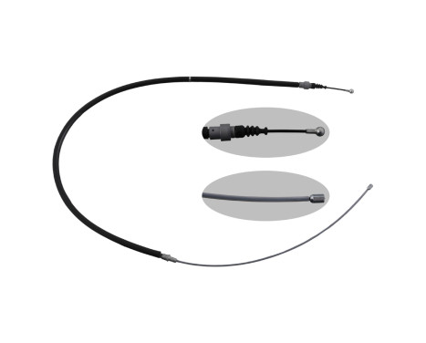 Cable, parking brake 49624 FEBI