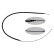 Cable, parking brake 49624 FEBI
