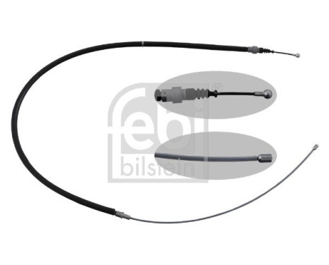 Cable, parking brake 49624 FEBI, Image 2