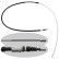 Cable, parking brake 49628 FEBI