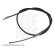 Cable, parking brake ADA104611 Blue Print, Thumbnail 2