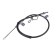 Cable, parking brake ADA104627 Blue Print