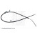 Cable, parking brake ADC446183 Blue Print, Thumbnail 2