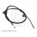 Cable, parking brake ADC446214 Blue Print, Thumbnail 2