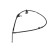 Cable, parking brake ADC44687 Blue Print