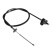 Cable, parking brake ADD64663 Blue Print