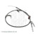 Cable, parking brake ADG046185 Blue Print, Thumbnail 7