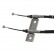 Cable, parking brake ADG046188 Blue Print, Thumbnail 2