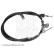Cable, parking brake ADG046202 Blue Print, Thumbnail 4