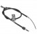 Cable, parking brake ADG046203 Blue Print