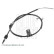 Cable, parking brake ADG046206 Blue Print, Thumbnail 4