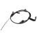 Cable, parking brake ADG046220 Blue Print