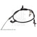 Cable, parking brake ADG046229 Blue Print, Thumbnail 2