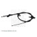 Cable, parking brake ADG04645 Blue Print, Thumbnail 2