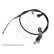 Cable, parking brake ADH246120 Blue Print, Thumbnail 2