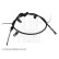 Cable, parking brake ADH246154 Blue Print, Thumbnail 2