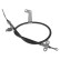 Cable, parking brake ADH246161 Blue Print