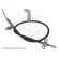 Cable, parking brake ADH246161 Blue Print, Thumbnail 2
