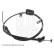 Cable, parking brake ADK84675 Blue Print, Thumbnail 2