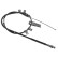 Cable, parking brake ADK84679 Blue Print
