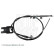 Cable, parking brake ADK84681 Blue Print, Thumbnail 2