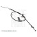 Cable, parking brake ADK84685 Blue Print, Thumbnail 2