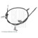 Cable, parking brake ADK84693 Blue Print, Thumbnail 2